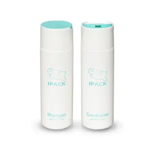 200ml di plastica HDPE shampoo lozione spremere bottiglia di imballaggio