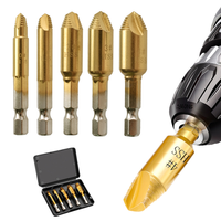 5 pièces vente chaude extracteur de vis endommagé Kit de dissolvant de vis vis dénudées bricolage outils à main Gadgets cadeaux facilement dissolvant 2 en 1