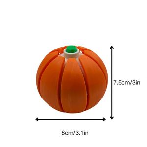 Botón de Descompresión con Forma de Calabaza de Halloween, Impresión 3D con Logotipo Personalizado, Juguete Antiestrés para Fiestas - Product Image 2