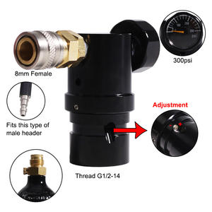 Régulateur basse pression HPA 0-200psi Mini Paintball MR GEN2 Atemregler avec coupleur US <span class=keywords><strong>Foster</strong></span> - Product Image 4