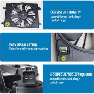 Pièces automobiles de haute qualité 68050129AA, ventilateur de refroidissement électrique du radiateur pour Dodge Challenger 300 - Product Image 5