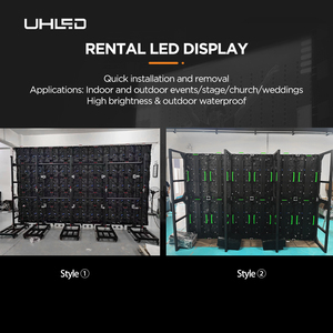 Pannello LED UHLED Impermeabile 500x500mm per Noleggio Palco, Schermo Video LED P2.6 P2.9 P3.91 7680Hz per Esterni, Display LED per Concerti ed Eventi - Product Image 5