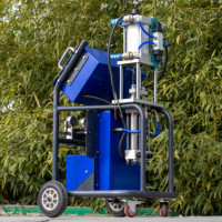 Machine à mousse de polyuréthane portable et économique pour l'isolation des murs, des toits, des réservoirs et des conteneurs