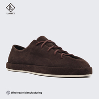 Fabricants de baskets LANCI, chaussures en daim personnalisées pour hommes, personnalisation de designer, baskets de luxe de créateur