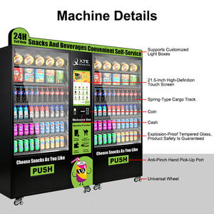 Distributeur automatique de boissons froides, de collations, d'eau, de jus, de nourriture et de boissons de grande capacité - Product Image 3