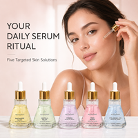 Sérum Visage Liquide 30ml Marque Blanche pour Niacinamide, Centella, PDRN, Acide Hyaluronique – Raffermissant et Éclaircissant – OEM ODM