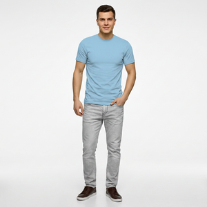 Camisetas Oversize Lisas con Efecto Desgastado para Sublimación al por Mayor, Servicio OEM, Precio de Fábrica Económico, 100% Algodón, Manga Larga, Estilo Casual Elegante - Product Image 1