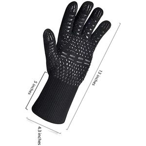 Guantes de Horno Resistentes al Calor para Barbacoa, 500-800 Grados, Protección Contra Fuego, Aislamiento Térmico para Microondas, Venta al Por Mayor - Product Image 3