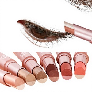 Cahill Gradient Bicolor Eyeshadow Pen Pearlescent Fine Shimmer Waterproof Smudge-Proof Lazy-Eyeshadow <span class=keywords><strong>Stick</strong></span> Cross-Border Beauty - Product Image 4