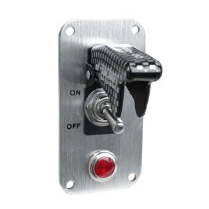 Interrupteurs automatiques Simoni Racing Baby Go, modèle ISR/3C-L, panneau en carbone - Product Image 1