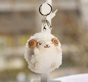 <strong>Anna</strong> Cute Mini Sheep Plush Pendant Backpack Decor Sheep Plush Pendant Soft Lamb <strong>Doll</strong> Stuffed Animal Toys for Crane Machine - Product Image 3