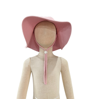 Accessoires pour bébés Chapeau en sergé Jenar Chapeau à bord plat Tissu doux et confortable Style minimaliste
