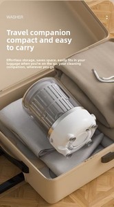 <span class=keywords><strong>Mini</strong></span> Lave-linge <span class=keywords><strong>Portable</strong></span> Semi-Automatique Alimenté par USB avec Fonctions de Lavage et d'Essorage Intégrées pour Sous-vêtements, Bébé/Maternité - Product Image 6