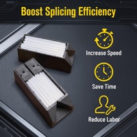 Outil de protection pour épissure de fibres optiques, enfileur 6040 pour le passage de fibres optiques à travers un manchon de 60 mm ou 40 mm, améliore l'efficacité