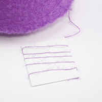 Hochwertiges Nylonmaterial-Nerzhaargarn zum Stricken von Winterpullover-Schals Socken Feder garn