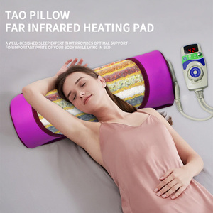 Masajeador de cuerpo completo 7 Jade Terapia de calefacción Almohada de masaje con temperatura ajustable para aliviar los músculos y el estrés - Product Image 6