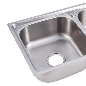 อ่างล้างจานสแตนเลสสองชั้นซิงค์จากผู้ผลิตโดยตรงอ่างล้างจานสแตนเลสคุณภาพสูง - Product Image 1