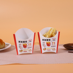 Tùy chỉnh in hộp thức ăn nhanh cho cánh gà rán Hamburg khoai tây chiên chiên gà thực phẩm Takeaway Bao bì hộp giấy - Product Image 4