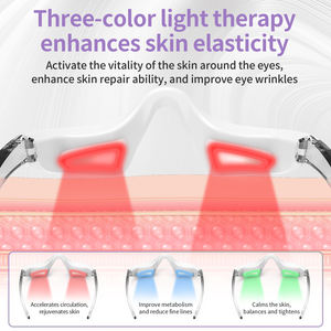 Lunettes <span class=keywords><strong>de</strong></span> <span class=keywords><strong>massage</strong></span> vibrantes électriques OEM ODM 2026 à prix <span class=keywords><strong>de</strong></span> gros pour la relaxation et le soin <span class=keywords><strong>des</strong></span> <span class=keywords><strong>yeux</strong></span> sous les paupières - Product Image 4