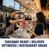 Emballage jetable personnalisé en papier kraft écologique pour plats à emporter, emballage en rouleau, boîte à kebab, boîte à gyro, boîte à shawarma, gaufrage