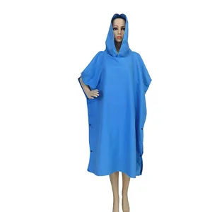 Serviette de bain, de plage et de plongée en microfibre jetable, antibactérienne, désodorisante, absorbante et à séchage rapide, pour sources thermales, avec chapeau et châle - Product Image 4