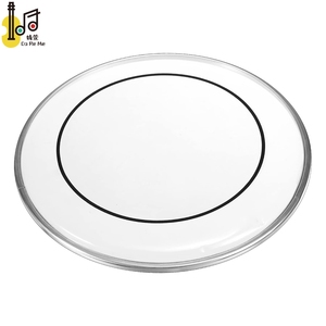 6 pollici pelle di tamburo per tamburello sintonizzabile strumento musicale per suonatori di batteria accessorio regalo testa di tamburo trasparente - Product Image 6