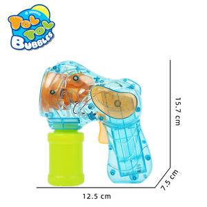 TOLTOLBUBBLES Großhandel Unisex Outdoor Kids Toy Automatische Electric16-Hole Leuchten Kunststoff <span class=keywords><strong>Bubble</strong></span> Gun Blows Bubbles Continuous - Product Image 5