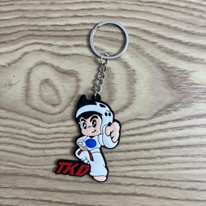 Llavero de Joyería con Colgante de Taekwondo al por Mayor, Colgante de Uniforme de Dojo de Villanos, Regalo - Product Image 4