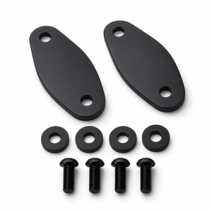 Paire de plaques de masquage de rétroviseurs de <span class=keywords><strong>moto</strong></span> compatibles <span class=keywords><strong>avec</strong></span> CFMOTO 675SR-R 675SR 675SS 2024-2025 – Amélioration pour <span class=keywords><strong>moto</strong></span> sportive - Product Image 1