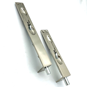 Boulon <span class=keywords><strong>de</strong></span> loquet <span class=keywords><strong>de</strong></span> <span class=keywords><strong>porte</strong></span> coulissante affleurant dissimulé à <span class=keywords><strong>action</strong></span> <span class=keywords><strong>de</strong></span> levier <span class=keywords><strong>de</strong></span> type L classique - Product Image 3