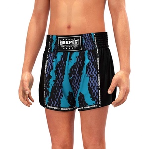 Pantalones Cortos Duraderos de Tela para MMA, Jiu Jitsu, Grappling, Nogi, Boxeo, Lucha Tailandesa, Muay Thai - Product Image 5