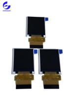 Modul Layar LCD Grafis 1.77 Inci TFT ILI9163V Langsung dari Pabrik 128x160 COG 2.8V 12 O'Clock dengan Lampu Latar LED Putih Ganda
