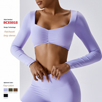 Sujetador GC para mujer, ropa de gimnasio, Top Deportivo, ropa de entrenamiento, Tenu De Sport Femme, camiseta de gimnasio para mujer