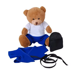 Customized <span class=keywords><strong>mini</strong></span> nhồi <span class=keywords><strong>plush</strong></span> judo đồng phục <span class=keywords><strong>teddy</strong></span> bear <span class=keywords><strong>plush</strong></span> - Product Image 1