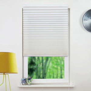 Esay Fix diseño moderno 100% poliéster plisado persiana con cinta mágica autoadhesiva para uso doméstico - Product Image 1