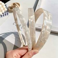 Serre-têtes en acétate au design minimaliste, style français, pour femmes, accessoires capillaires
