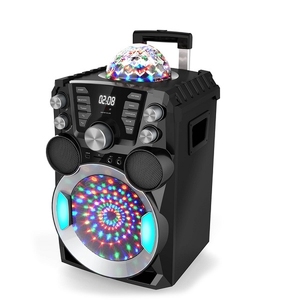 Hot Bán Cao Cấp Gỗ + Vật Liệu Nhựa Ngoài Trời 8 Inch Hoạt Động Bên Xe Đẩy Loa - Product Image 3