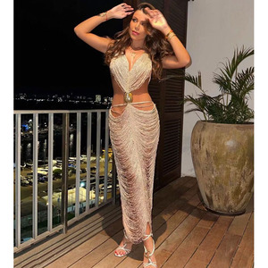 Sexy Fringe Maxi Dresses - Boho Revival for Women's Fashion