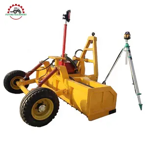 3.0 meter kratzen breite traktor leveler laser land grader laser grader laser leveler