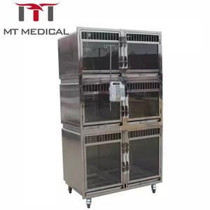 En gros En Acier Inoxydable Matériel Grande Cage De Chien Caisses <span class=keywords><strong>pour</strong></span> animaux de compagnie - Product Image 5