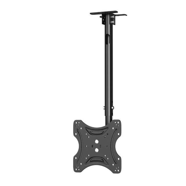 Height Adjust 14-42 Inches Swivel 180 Degree Adjustable Tilt Monitor Hanging Led Lcd Tv Ceiling Mount Bracket