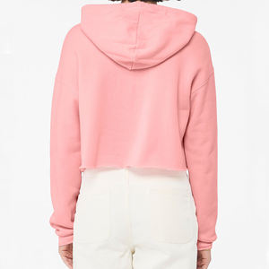 Sudaderas con Capucha Corta de Invierno Casuales para Mujer, Sudaderas con Capucha y Cordón Delantero con Logotipo para Mujer - Product Image 3