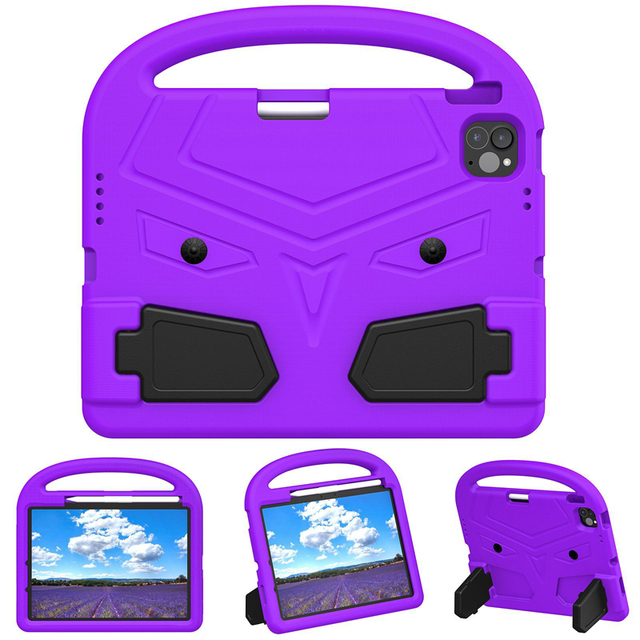 New Tablet Covers & Cases for xiaomi Pad 7 Pro EVA Kids Friendly Lightweight Shockproof Protective Case with Stand Handle PAD 5