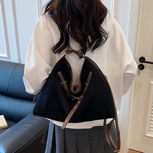 Borsa Tote Convertibile in Zaino Colefa, Economica e Personalizzabile, in Camoscio Strutturato, Prezzo all'Ingrosso Conveniente - Product Image 2