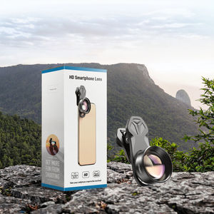 Objectif téléobjectif télescopique <span class=keywords><strong>2X</strong></span> avec kit de fixation pour smartphone en ABS pour photographie et vidéo APL-HB2XT - Product Image 3