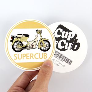 Autocollant personnalisé de haute qualité avec code QR, autocollant en vinyle découpé, style dessin animé pour la publicité - Product Image 6