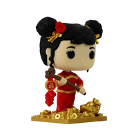 Figurine PVC Q Version Porte-Bonheur du Nouvel An Chinois, Modèle Statique, Décoration de Fête, Cadeau, En Stock, Personnalisation OEM, Vente en Gros Usine