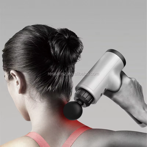 Pistola Massaggiante Elettrica a Vibrazione 1200-3300 RPM/Min con Testina Staccabile per Dolori a Schiena, Gambe e Corpo, Uso Domestico e Bellezza - Product Image 4