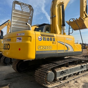 Excavadora de cadenas Kobelco SK250 usada de 25 toneladas con sistema hidráulico original, motor y bomba, lista para envío, ahorro de combustible - Product Image 1