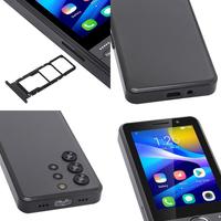 Téléphone à clavier UNIWA XS24 avec lampes de poche 2 Go + 16 Go 3,5 pouces Android 8.1 Prise en charge de Google Store Téléphones mobiles Android 4G